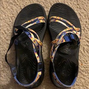 colorful chacos
